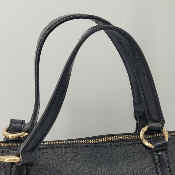 Vintage 2003 Michael Kors Sullivan Small Convertible Top Zip Tote Cross Retired - Picture 3 of 11